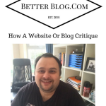 How A Website Or Blog Critique Could Massively Increase Your Income
